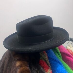 Goorin Bros Black Fedora Hat